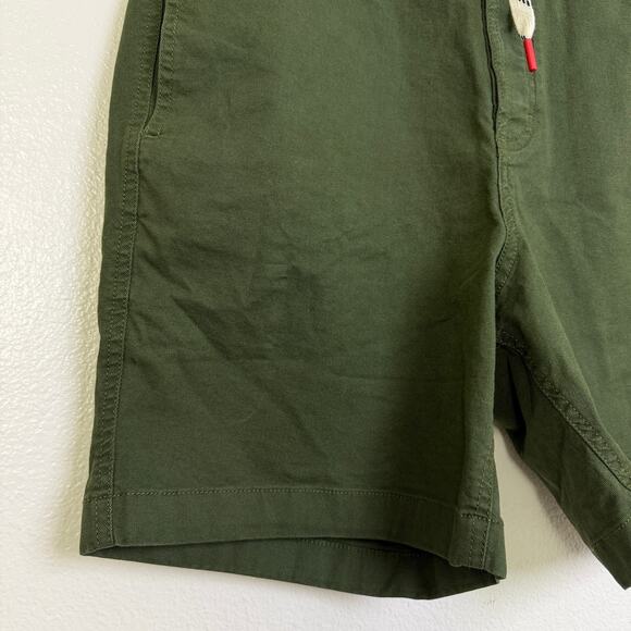 Topo Designs Dirt Shorts Mens Medium Olive Green Outdoors Cotton 6.75" NWOT - Picture 3 of 8